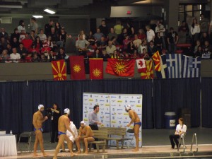 Greece qualifies for Olympics. Canada hopes dashed. Kinsmen Sports Center Edmonton